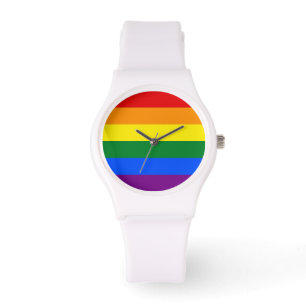 Rainbow Flagga Armbandsur