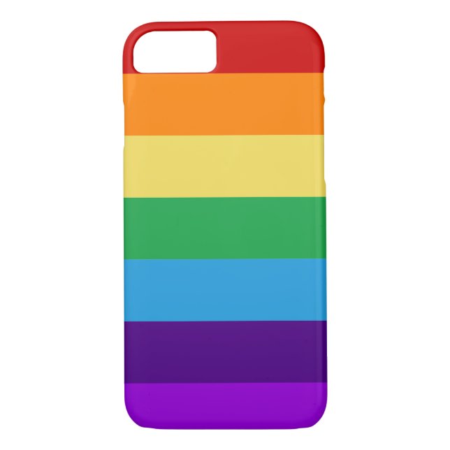 Rainbow flagga Case-Mate iPhone skal (Baksida)