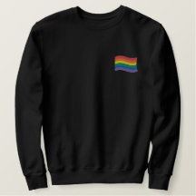 Rainbow Flagga Embroized Shirt