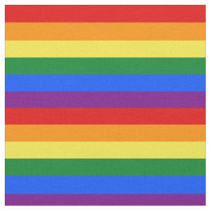 Rainbow Flagga Fabric & Pride mode / LGBT Tyg