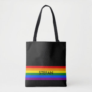 RAINBOW FLAGGA FÄRG + dina idéer Tygkasse