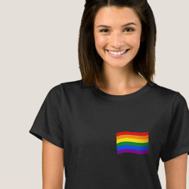 Rainbow Flagga Gay pride LGBT Kärlek är Kärlek HBT T Shirt