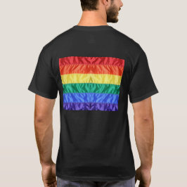 Rainbow Flagga Gay pride LGBTQ LGBT kärlek är kärl T Shirt