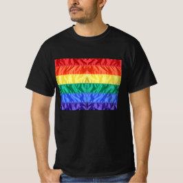Rainbow Flagga Gay pride LGBTQ LGBT kärlek är kärl T Shirt