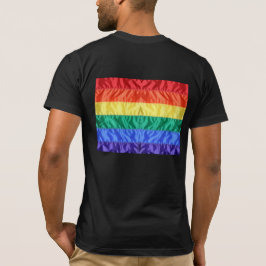 Rainbow Flagga Gay pride LGBTQ LGBT kärlek är kärl T Shirt
