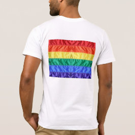 Rainbow Flagga Gay pride LGBTQ LGBT kärlek är kärl T Shirt