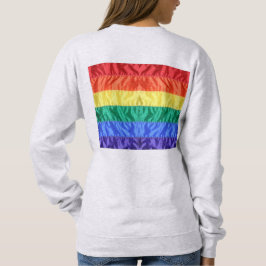 Rainbow Flagga Gay pride LGBTQ LGBT kärlek är kärl T Shirt