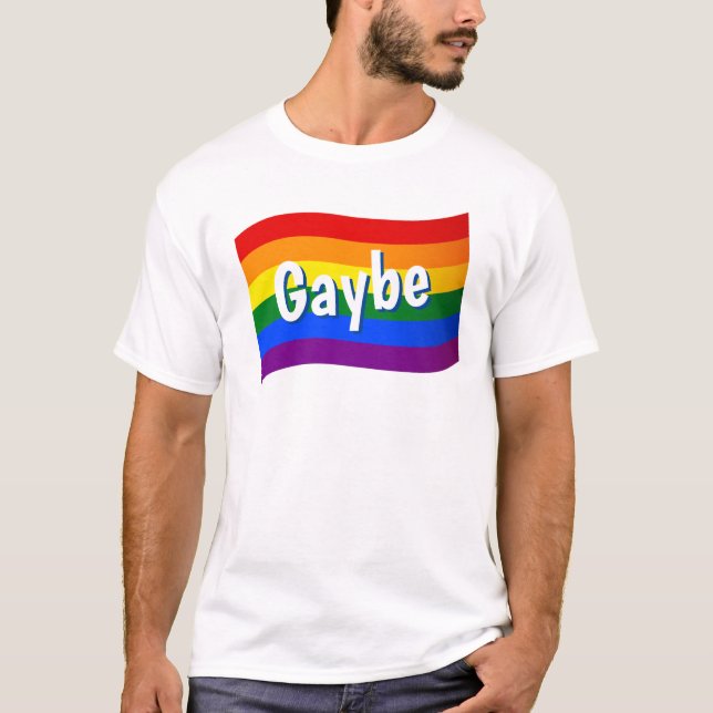 Rainbow Flagga Gmöjligbarn till homosexuella föräl T Shirt (Framsida)