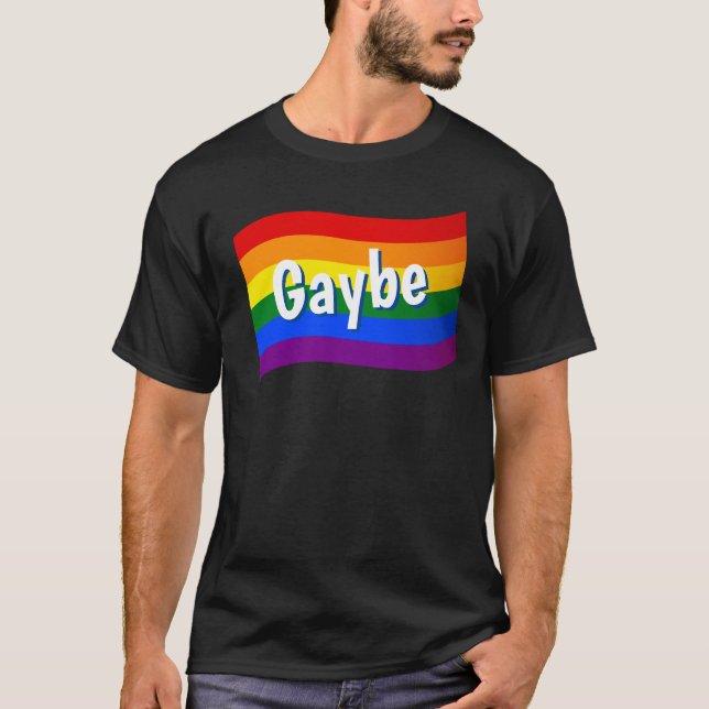 Rainbow Flagga Gmöjligbarn till homosexuella föräl T Shirt (Framsida)
