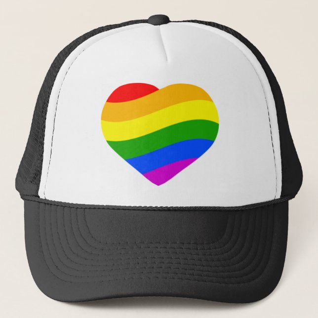 Rainbow Flagga Keps (Framsida)