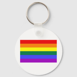 Rainbow Flagga Keychain Nyckelring