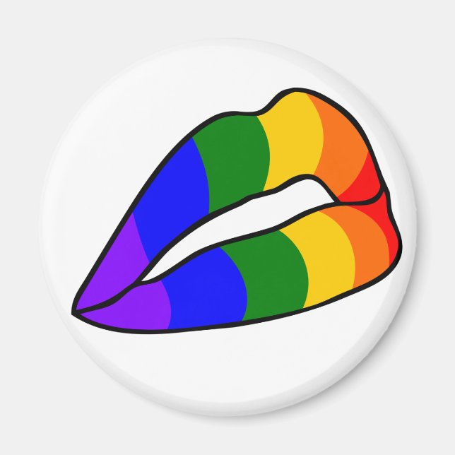 RAINBOW FLAGGA MAGNET (Framsidan)