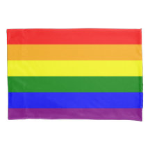 Rainbow Flagga Pillowcase