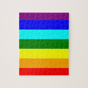 Rainbow Flagga Pussel
