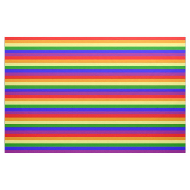 Rainbow flagga tyg (Fat Quarter)