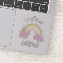 Rainbow Fläkt Sticker