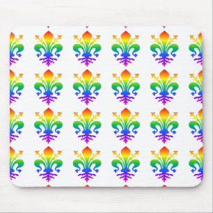 Rainbow Fleur-de-lis Musmatta