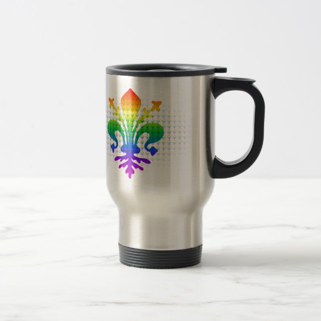 Rainbow Fleur-de-lis Resemugg (Höger)