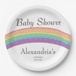 Rainbow Flicka eller Baby dusch party