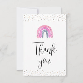 Rainbow Flicka Shower - tackkort Tack Kort
