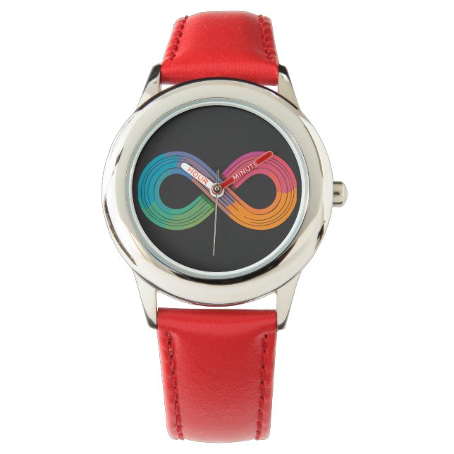 Rainbow Flow Armbandsur (Framsida)