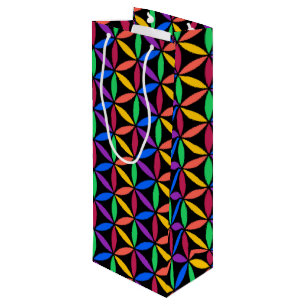 Rainbow Flower of Life Mönster