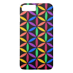 Rainbow Flower of Life Mönster