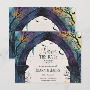 Rainbow Forest Castle Arch Pagan Handfasting Spara Datumet