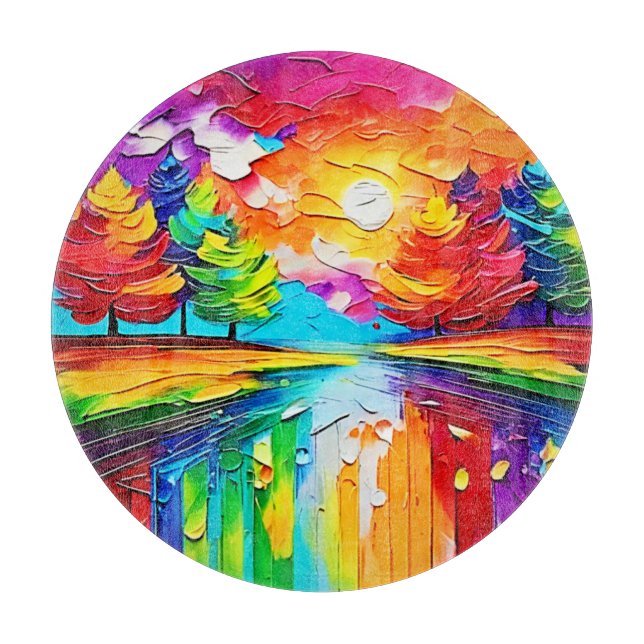 Rainbow Forest Sunset Dreams (Framsidan)