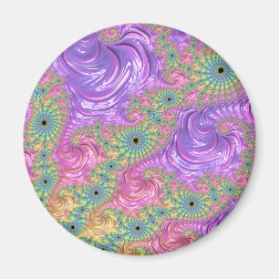 Rainbow Fractal Magnet