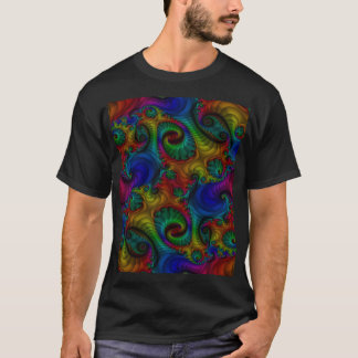 Rainbow Fractal Shirt T Shirt