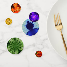 Rainbow Fractaler Confetti