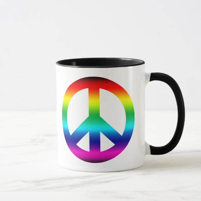 Rainbow Fredstecken Mugg (Höger)