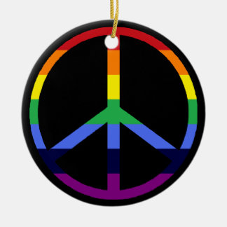 Rainbow Fredstecken Ornament
