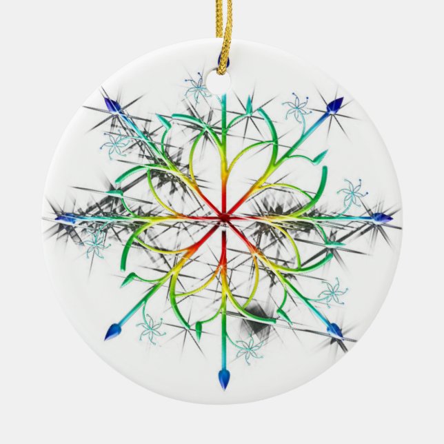 Rainbow Frost 2 Ornament (Framsidan)