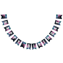 Rainbow Galaxy Birthday Vimplar