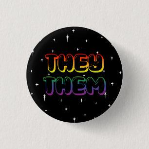 Rainbow Galaxy De /Them Pronouns Knapp