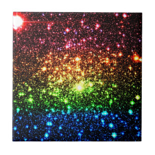 Rainbow Galaxy Kakelplatta