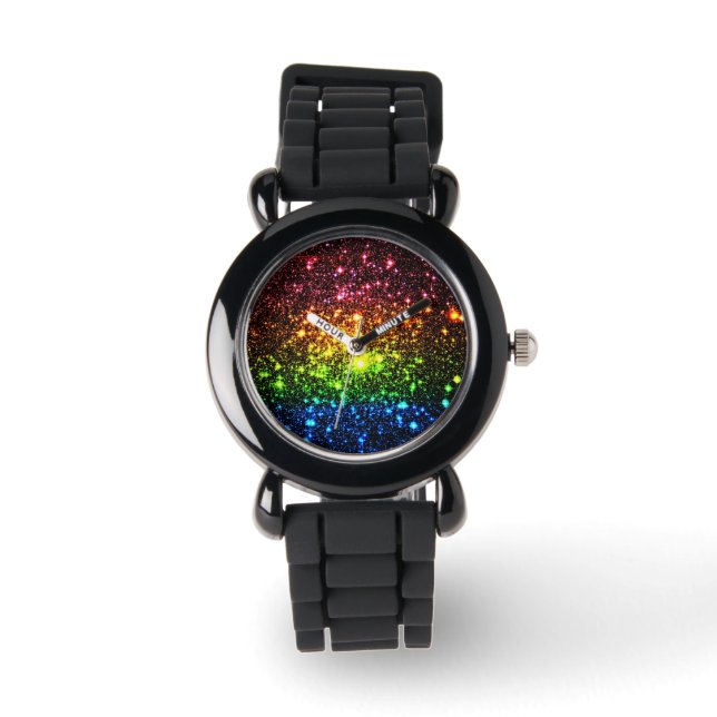 Rainbow Galaxy Watch Armbandsur (Framsida)