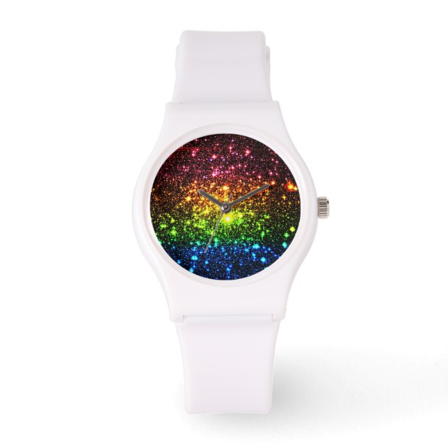 Rainbow Galaxy Watch Armbandsur (Framsida)