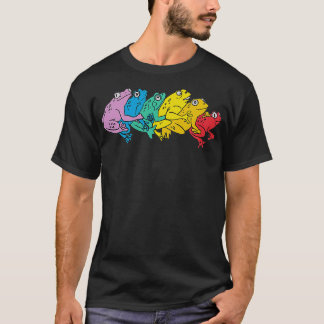 Rainbow Gay Frog RAINBOW GAY 2 T Shirt