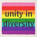 Rainbow Gay pride LGBT Original 8 Rand Flagga Sjal<br><div class="desc">Rainbow Gay pride LGBT Original 8 Ränder Färg Flagga,  Original åttasiffriga rand,  designad av Gilbert Baker 1978: Förenade i mångfalden Scarf</div>