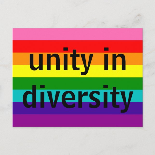 Rainbow Gay pride LGBT Original 8 Rand Vykort (Framsida)