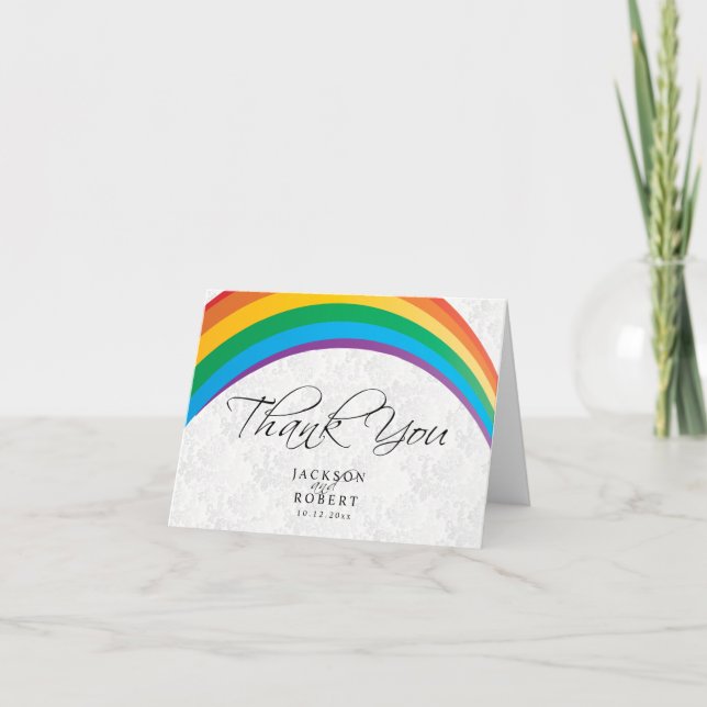 Rainbow Gay - Tack (Framsida)