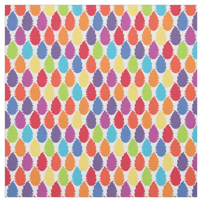 Rainbow Geometric Mönster Fabric Tyg (Provkarta)