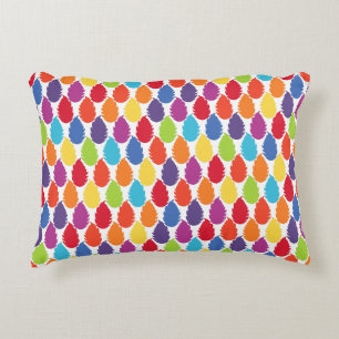 Rainbow Geometric Mönster Prydnadskudde