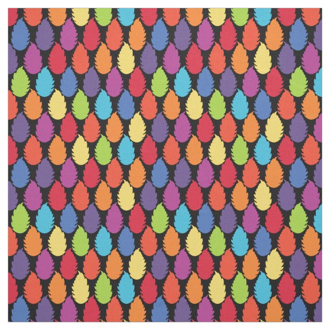Rainbow Geometric Mönster Tyg (Provkarta)
