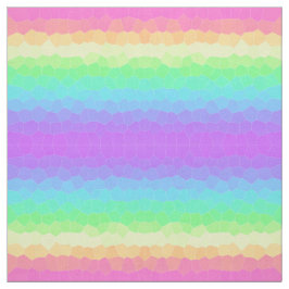Rainbow Geometric Rand Fabric Tyg