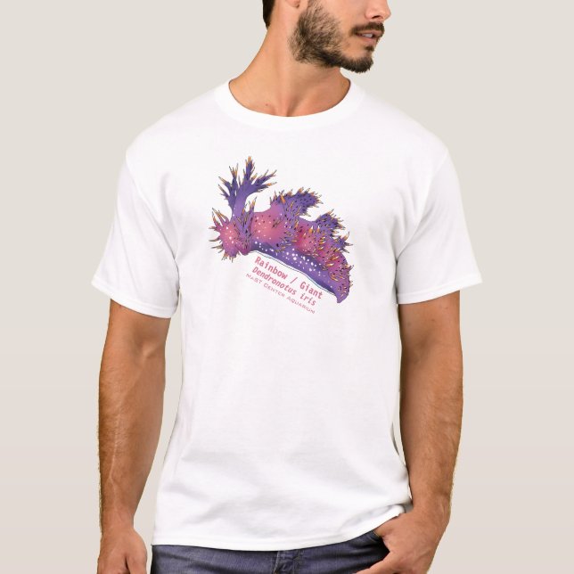 Rainbow/Giant Nudigren T-Shirt (Framsida)