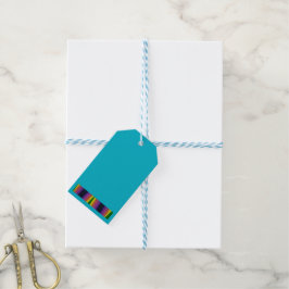 Rainbow Gift Märkre Presentetikett
